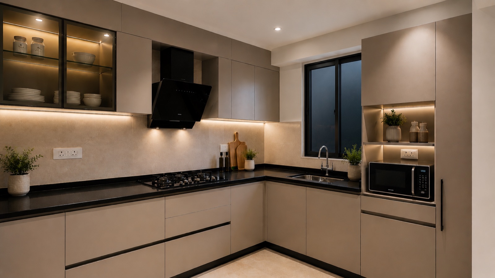 Makuta Nirvana — a modern modular kitchen